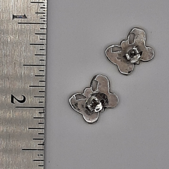 Native American Butterfly Earrings - Picture 4 of 5